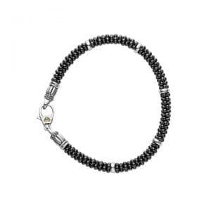 Lagos Black Caviar 5mm Beaded Bracelet