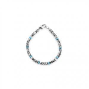 Lagos Blue Caviar Beaded Bracelet, Size Medium Bracelets Bailey's Fine Jewelry