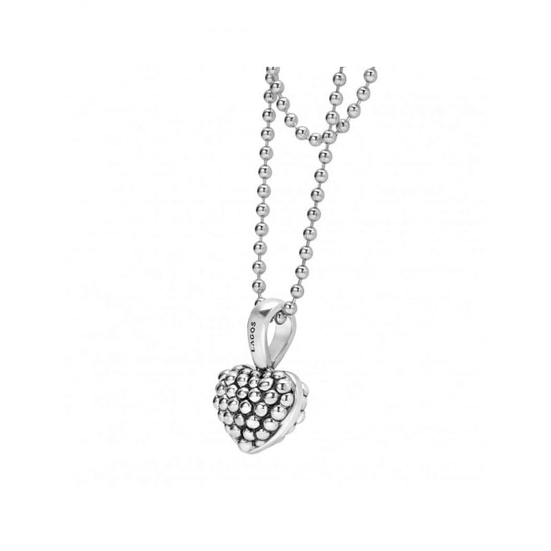 Lagos Heart Pendant Necklace - Sterling Silver Pendant Necklace, Necklaces  - LAG37400 | The RealReal
