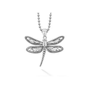 Lagos Rare Wonders Dragonfly Pendant Necklace