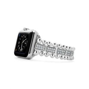 Lagos Smart Caviar Diamond Watch Bracelet Bracelets Bailey's Fine Jewelry