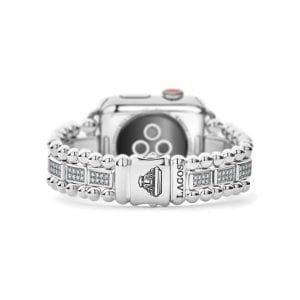 Lagos Smart Caviar Diamond Watch Bracelet