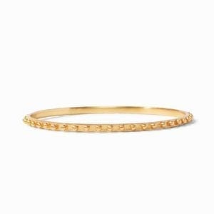 Julie Vos 24kt Yellow Gold Plate SoHo Bangle