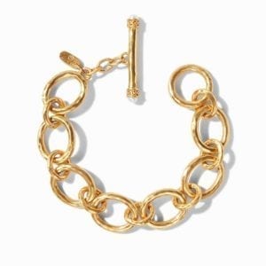 Julie Vos 24kt Yellow Gold Plate Catalina Small Link Bracelet