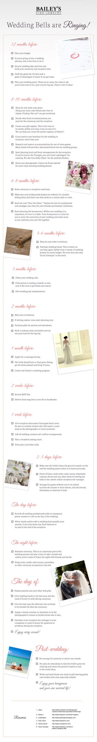 Wedding Bells are Ringing Infographic