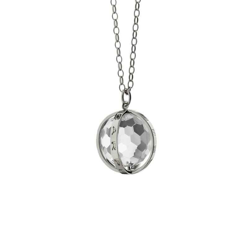Monica Rich Kosann Large "Carpe Diem" Necklace in Sterling Silver
