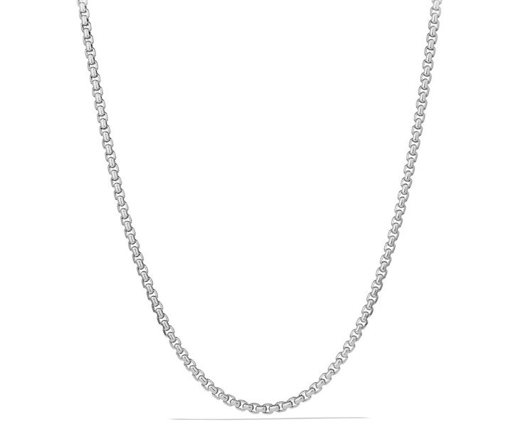 David Yurman Large Box Chain Necklace, 4.8mm, 22 IN