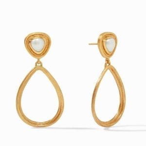 Julie Vos 24kt Yellow Gold Plate Barcelona Statement Earrings