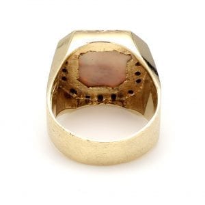 Back view of ring.