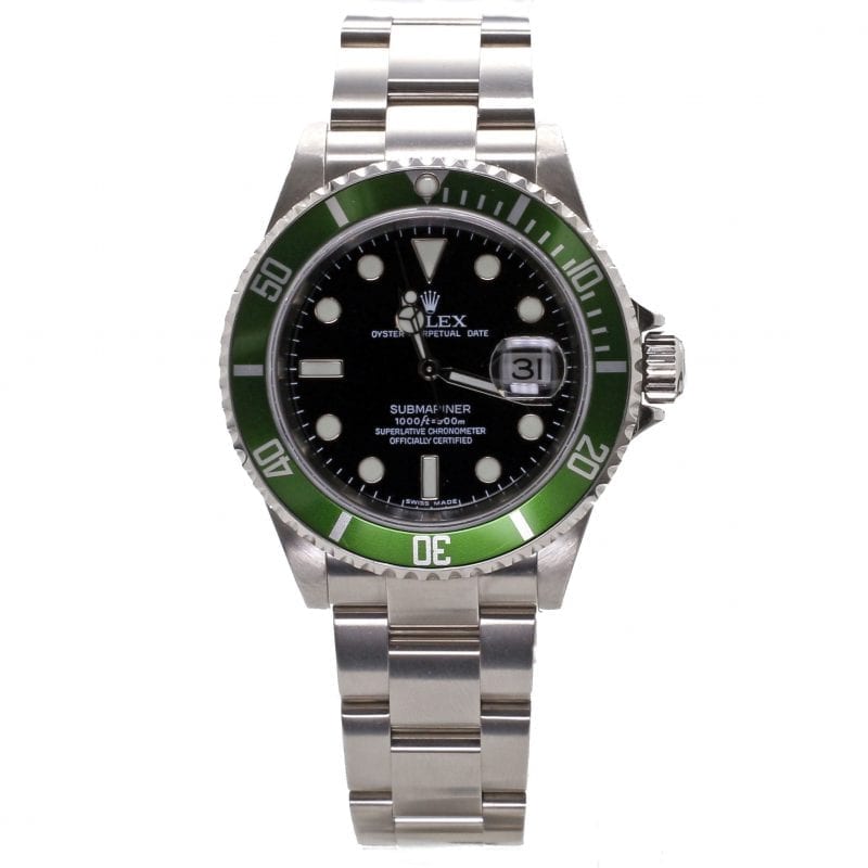 Bailey's Certified Pre-Owned Rolex 2007 Stainless Steel 40mm Kermit 50th Anniversary Submariner