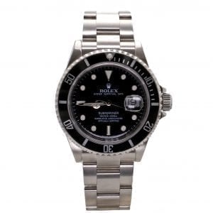 Bailey’s Certified Pre-Owned Rolex 2008 Stainless Steel 40mm Submariner Watches Bailey's Fine Jewelry