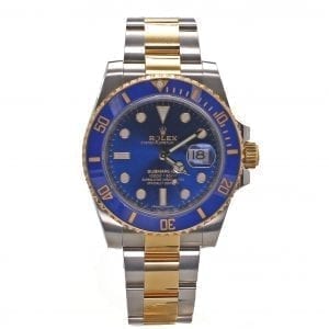 Bailey’s Certified Pre-Owned Rolex 2017 18k Yellow Gold & Stainless 40mm Submariner Watches Bailey's Fine Jewelry