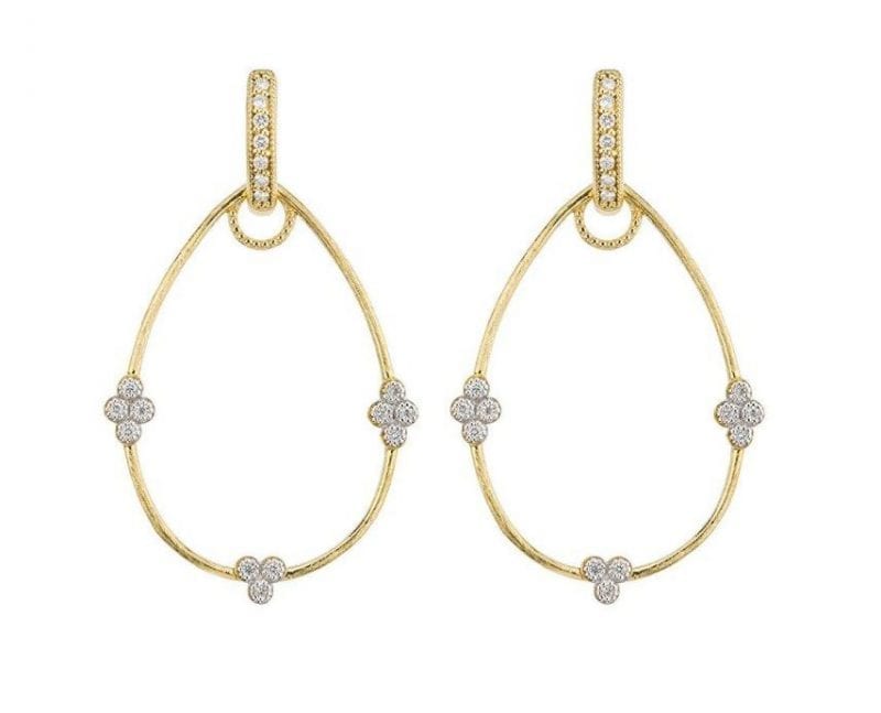 Jude Frances 18k Yellow Gold and Diamond Earring Charms