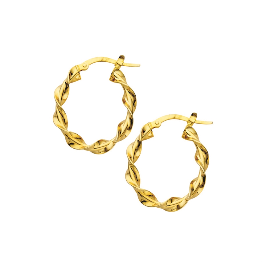 Details more than 65 14k gold twisted hoop earrings latest - 3tdesign ...