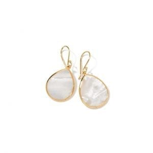 Ippolita Rocky Candy Small Stone Teardrop Earrings in 18K Yellow Gold Earrings Bailey's Fine Jewelry