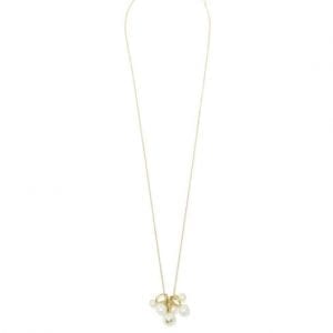 Ippolita Nova 18kt Gold Pearl Cluster Necklace, 30'