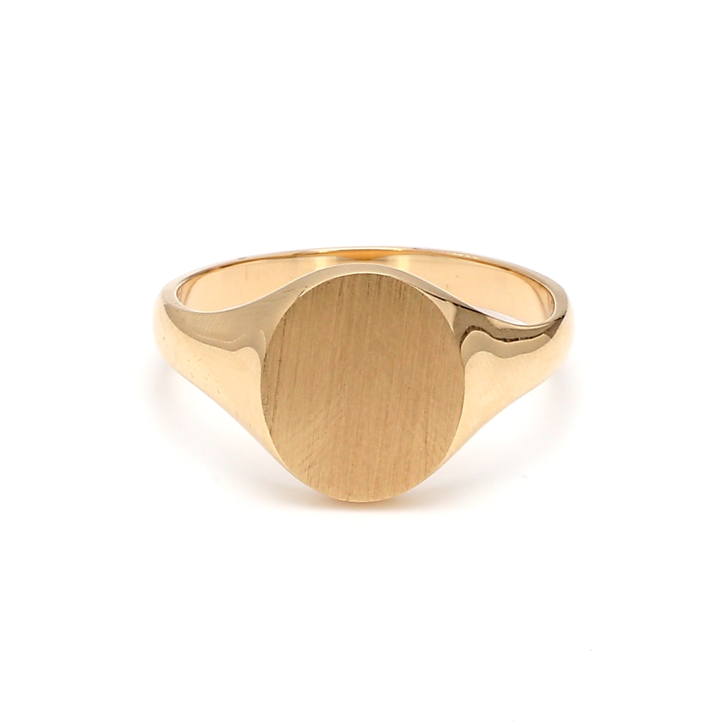 Signet Ring in 14k Yellow Gold – Bailey's Fine Jewelry