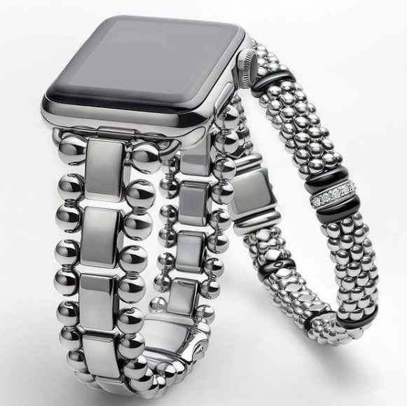 Lagos Smart Caviar Stainless Steel Watch Bracelet, 38-44mm – Bailey's ...