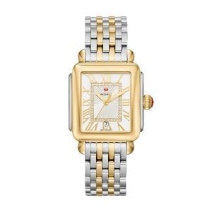 Deco Madison Two-Tone, Diamond Dial Complete Watch Watches Bailey's Fine Jewelry