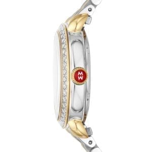 Michele Sidney Classic Two-Tone Diamond Complete Watch