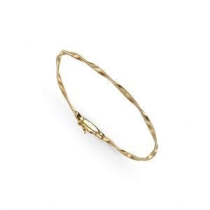 Marco Bicego Marrakech 18 Karat Yellow Gold Twisted Mesh Wire Bracelet Bracelets Bailey's Fine Jewelry