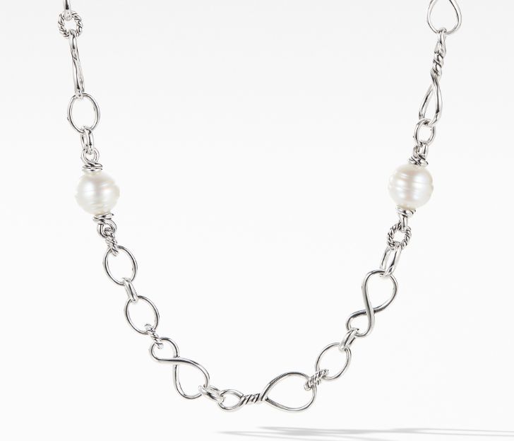 David Yurman Continuance® Pearl Small Chain Necklace 883932970210 - Gary  Michaels Fine Jewelry