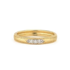 Jude Frances 18k Gold and Diamond Ring