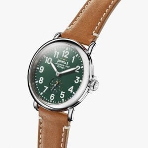 Shinola Runwell 41mm Green Dial Men's Watch