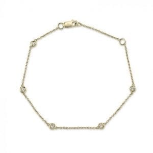 Bailey's Icon Collection .13ct Diamond by the Yard Bracelet