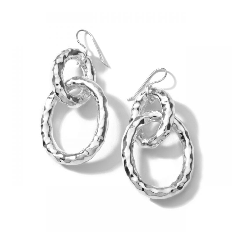 Ippolita Sterling Silver Glamazon Bastille Link Earrings