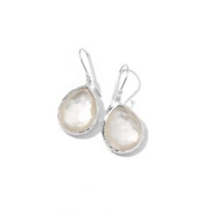 Ippolita Sterling Silver Rock Candy Teardrop Earrings in Mother-of-Pearl Earrings Bailey's Fine Jewelry