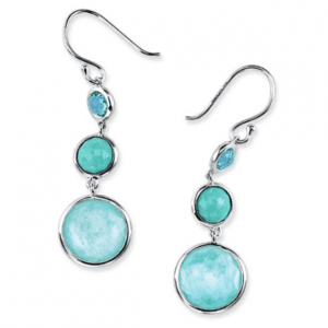 Ippolita Lollipop Sterling Silver 3-Stone Drop Earrings in Waterfall Earrings Bailey's Fine Jewelry