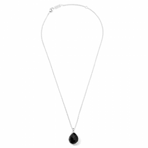Ippolita Sterling Silver Rock Candy Teardrop Pendant Necklace in Black Onyx