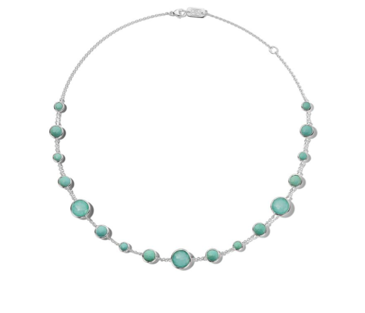 Ippolita Lollipop Sterling Silver Lollitini Short Necklace in Turquoise