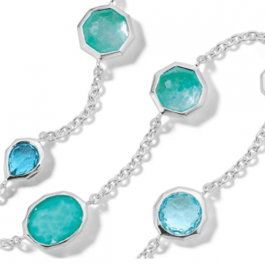 Ippolita Sterling Silver Mini Station Necklace in Waterfall