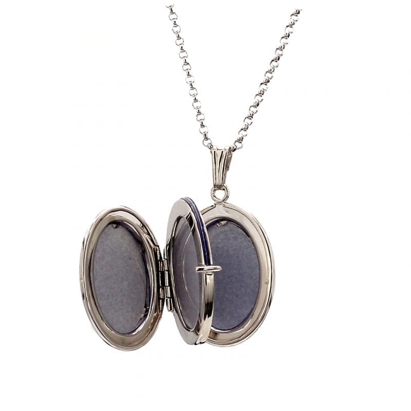 Mother and Daughter Matching Rose Heart Locket and Pendant Set in Sterling  Silver | Peoples Jewellers