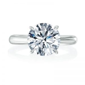 classic solitaire engagement ring