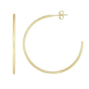 Bailey’s Icon Collection Skinny Hoop Earrings Hoop Earrings Bailey's Fine Jewelry