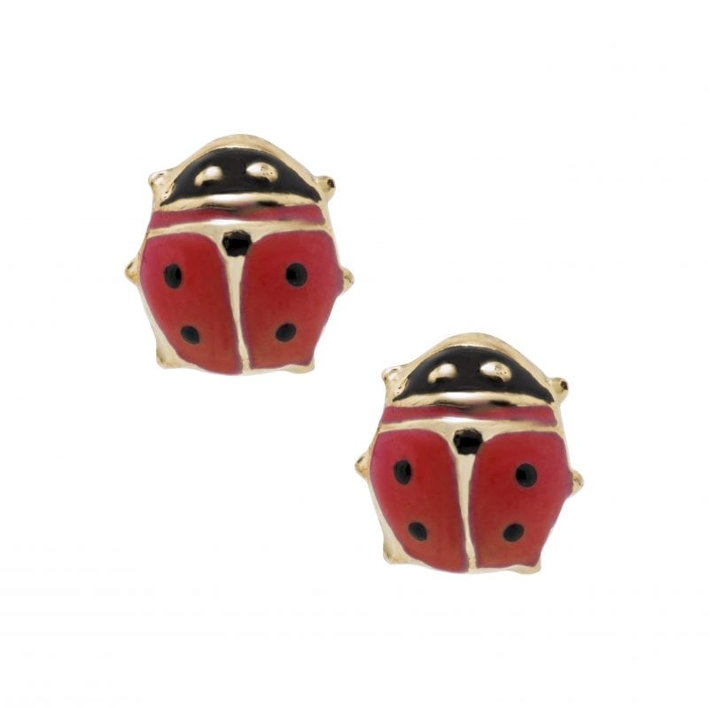 Children's Ladybug Stud Earrings