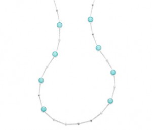 Bailey’s Exclusive IPPOLITA Turquoise Doublet Lollipop Bead Necklace, 38″ Necklaces & Pendants Bailey's Fine Jewelry