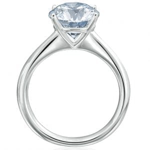 Classic Solitaire Engagement Ring Setting
