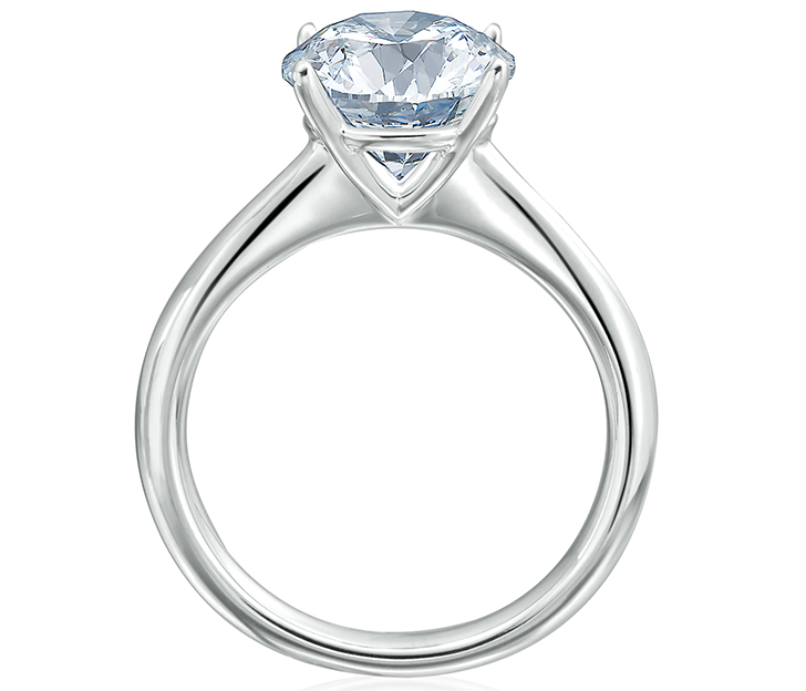 Tiffany Setting Engagement Ring: 1.0 Carat, F Color, VVS1 Clarity - YouTube