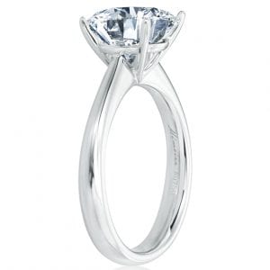 Classic Solitaire Engagement Ring Setting