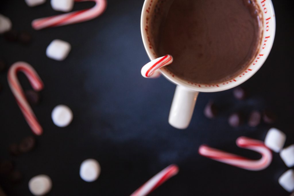 Christmas date idea, hot chocolate tasting