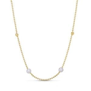 Roberto Coin 18k Yellow Gold Pearl Strand Necklace Necklaces & Pendants Bailey's Fine Jewelry