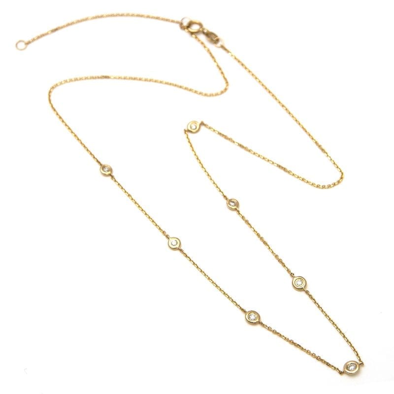 Bailey's Collection Diamonds By The Yard Necklace