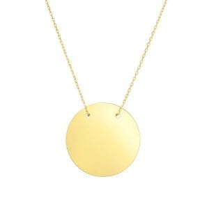 Bailey's Heritage Collection Polished Disc Pendant Necklace