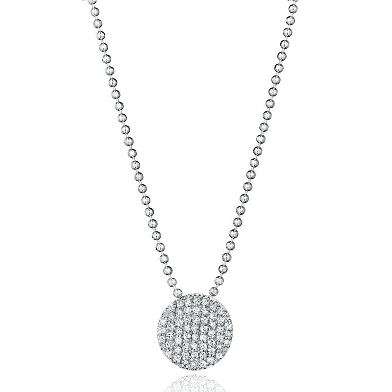 Phillips House Affair Mini Infinity Necklace with Pave Diamonds