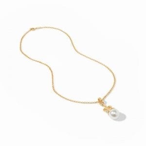 Julie Vos Fleur De Lis Statement Necklace