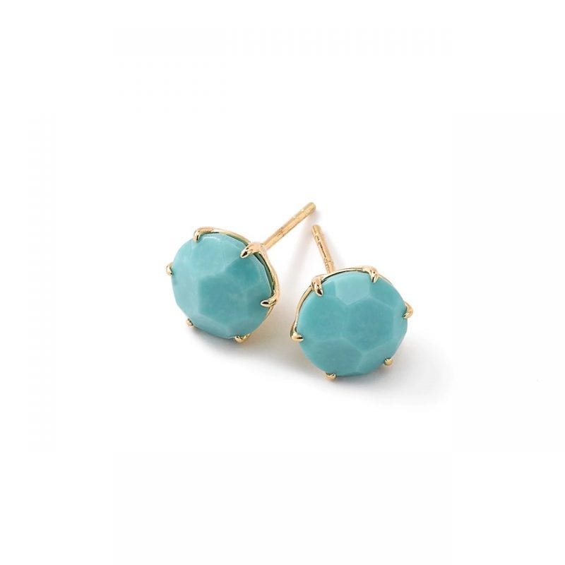 Ippolita Medium Round Stud Earrings in Turquoise